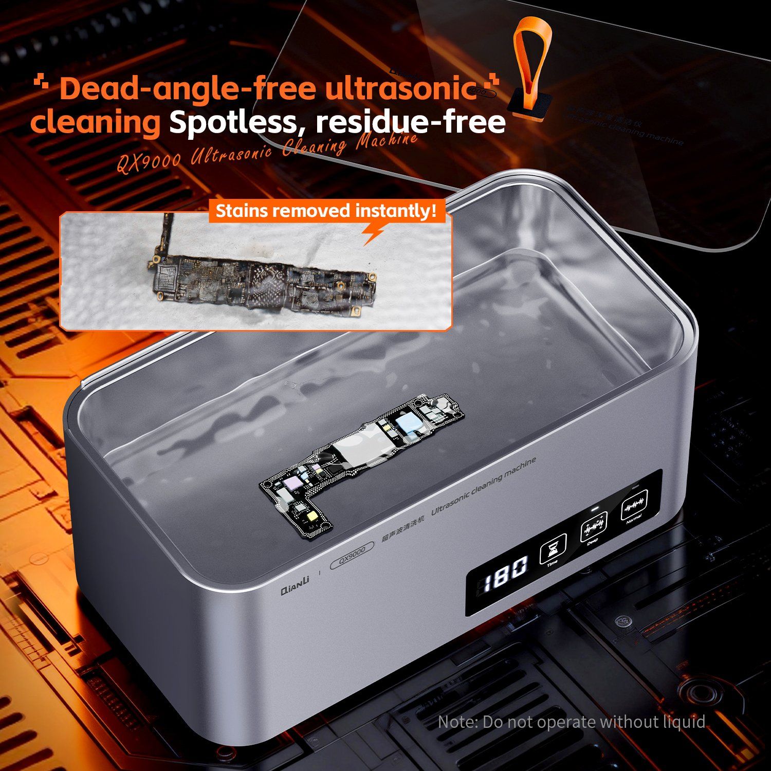 QianLi QX9000 Ultrasonic Cleaner - 4