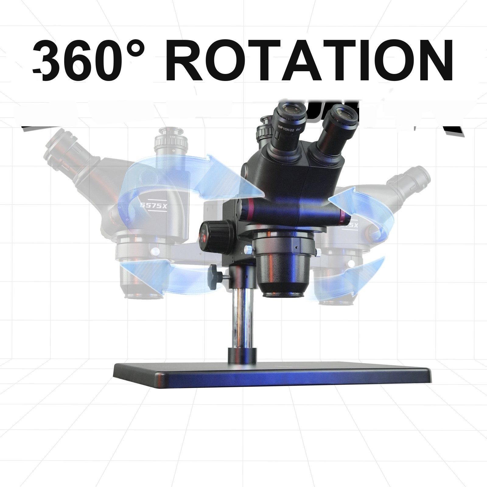 YCS 6575X Trinocular Microscope - 2